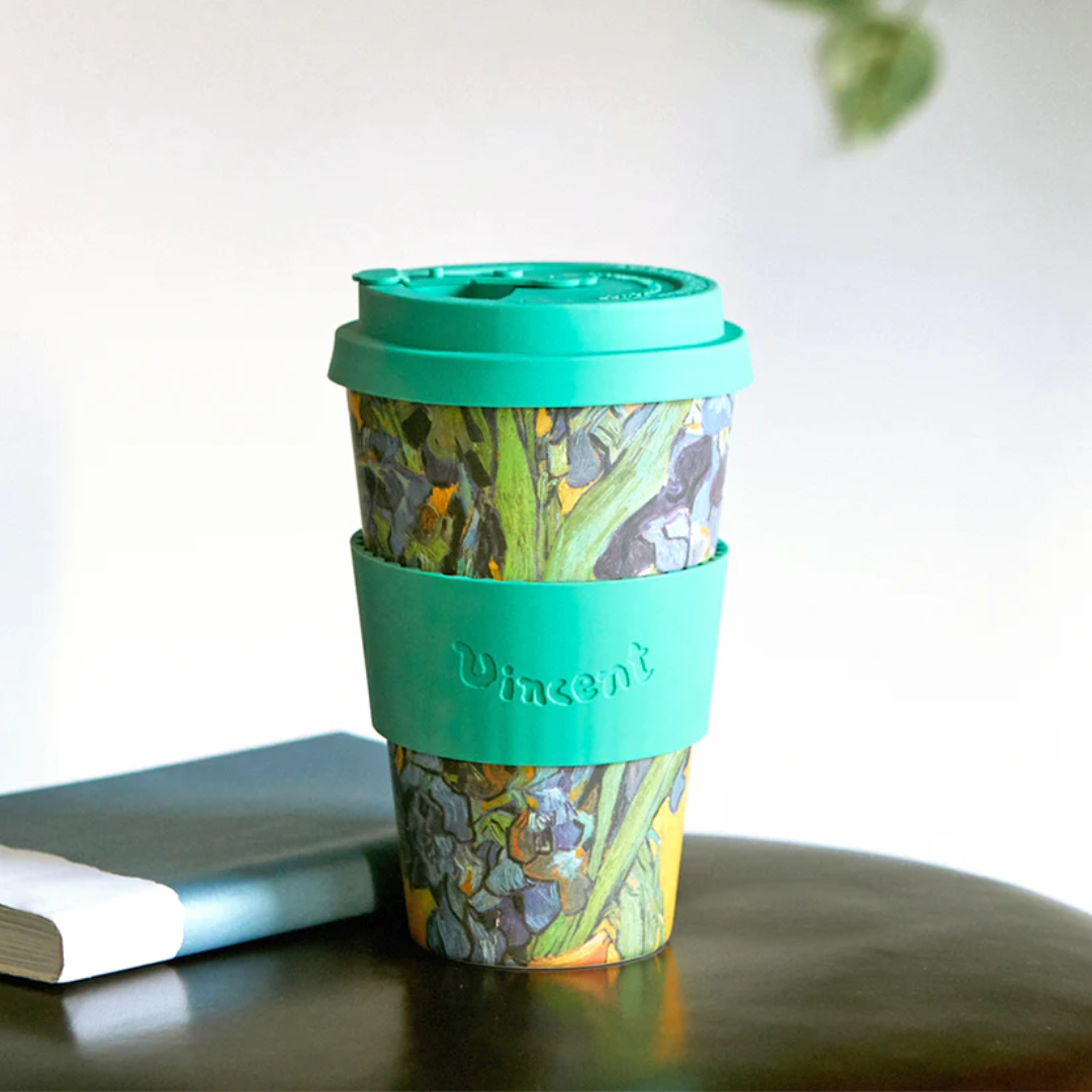 Ecoffee cup Irises 400ml / Van Gogh